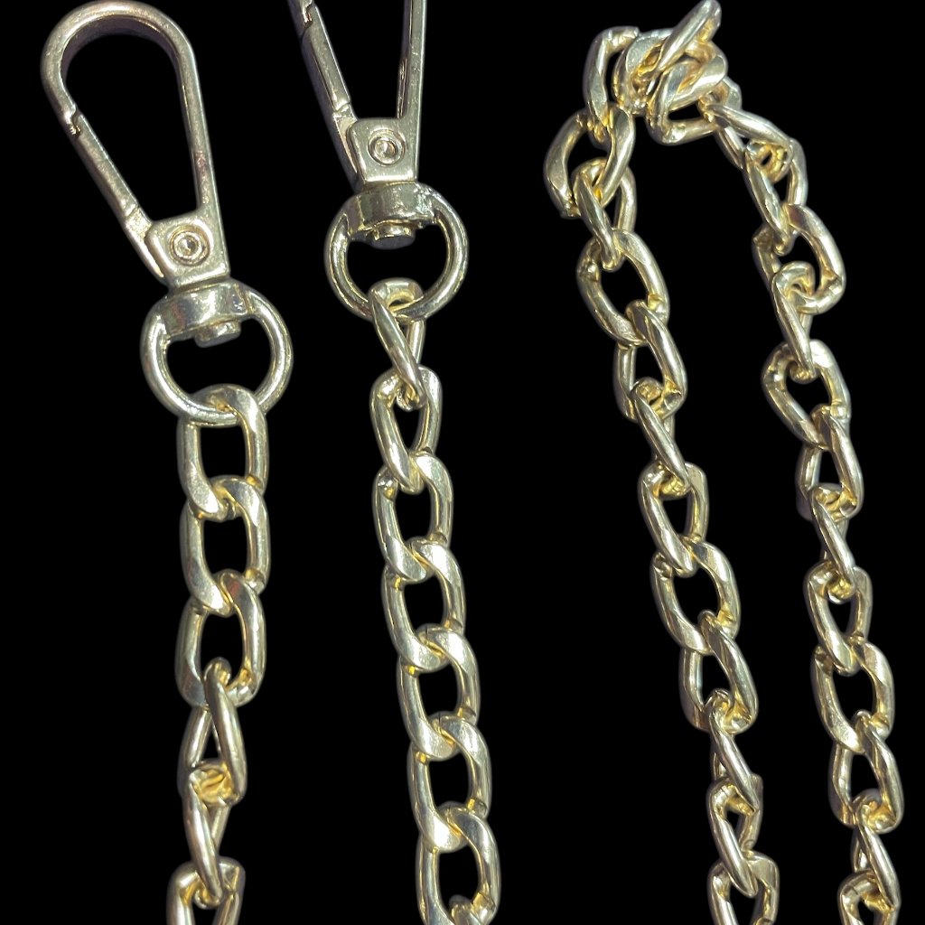 42 Inch Goldtone Crossbody Chain